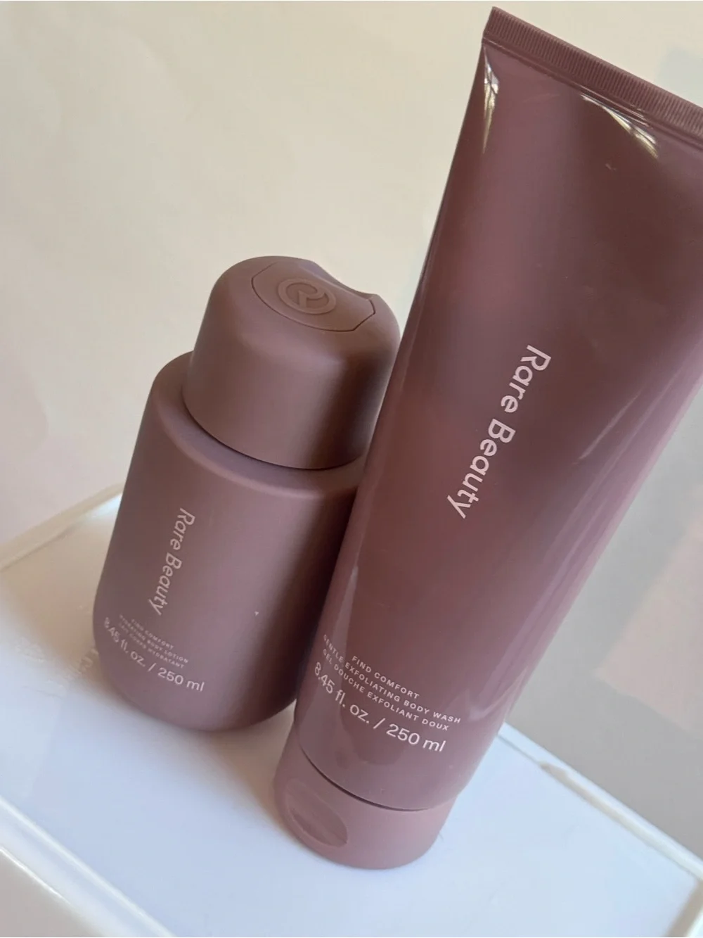 Rare Beauty Mauve-Pink Body Care Duo